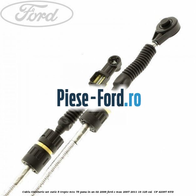 Cablu timonerie set cutie 5 trepte MTX 75 pana in an 02/2006 Ford C-Max 2007-2011 1.8 125 cai #4FADD20A3C